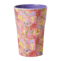Swedish Flower Print Melamine Tall Cup By Rice